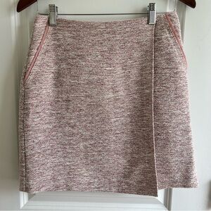 Vintage Pink Tweed Skirt